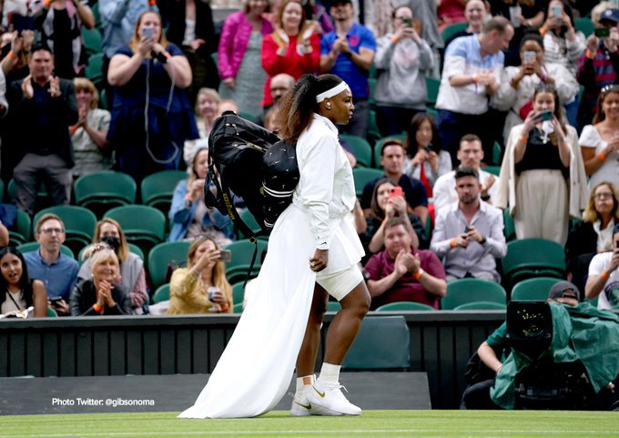 Serena Williams at Wimbledon