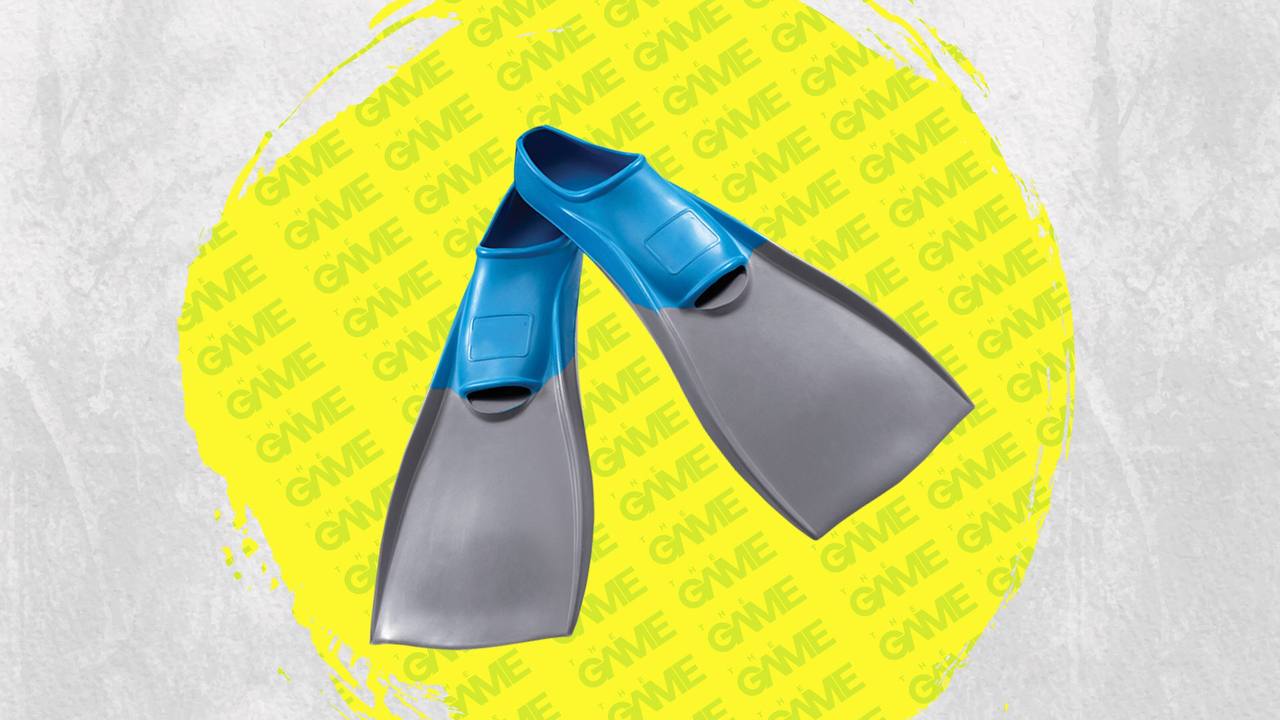Fins will help you train for a triathlon