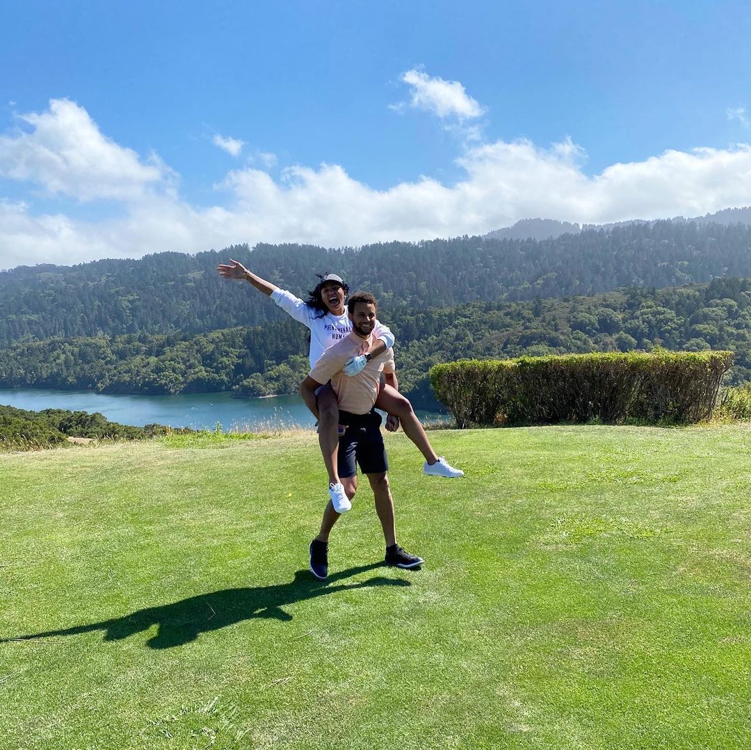 Stephen and Ayesha Curry