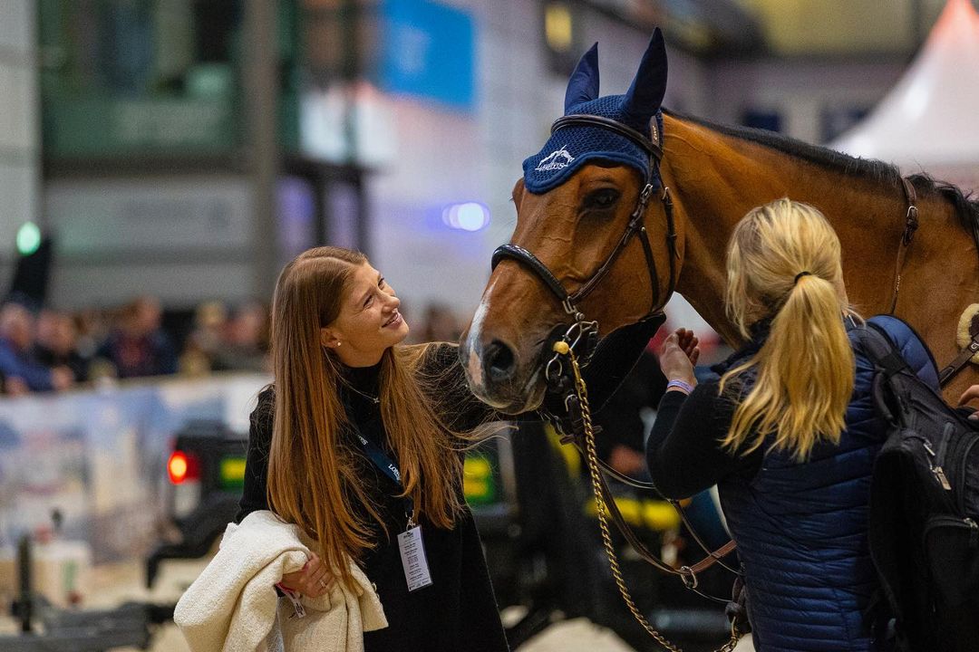 Jennifer Gates has a passion for show jumping