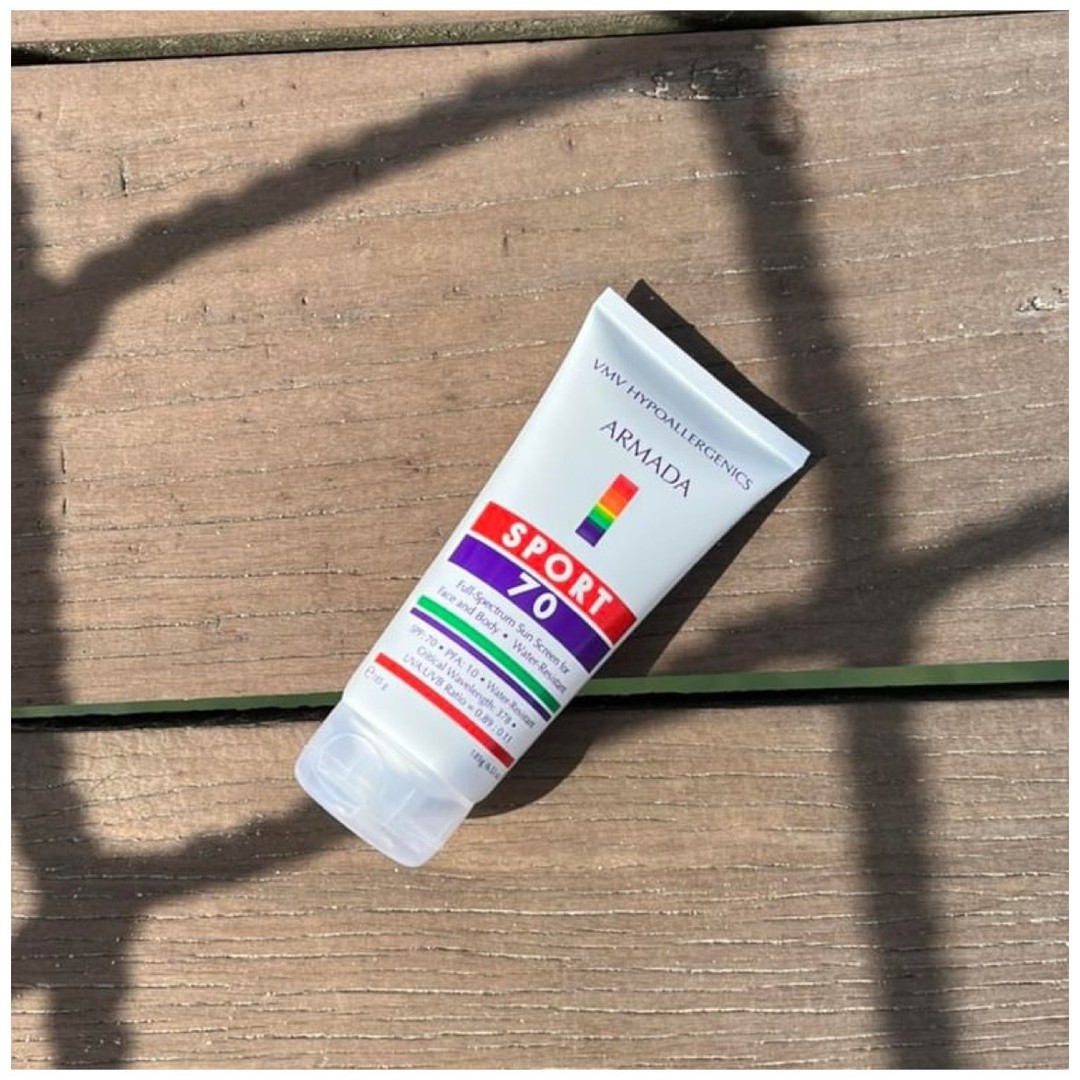 Summer Athlete Essential - VMV Hypoallergenics Armada Sport 70 Sunblock