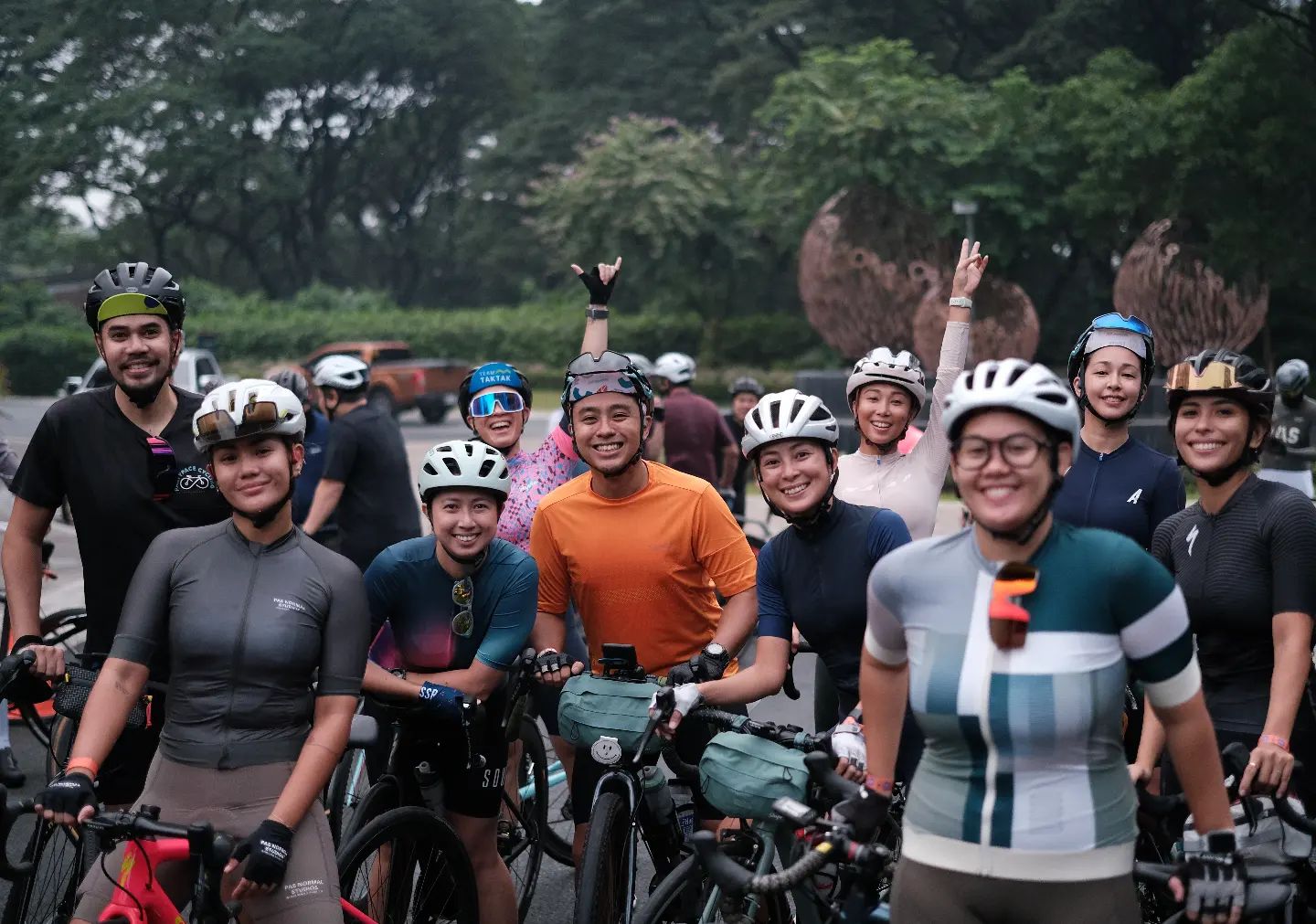 The bikers of the San Ride Bukas? community