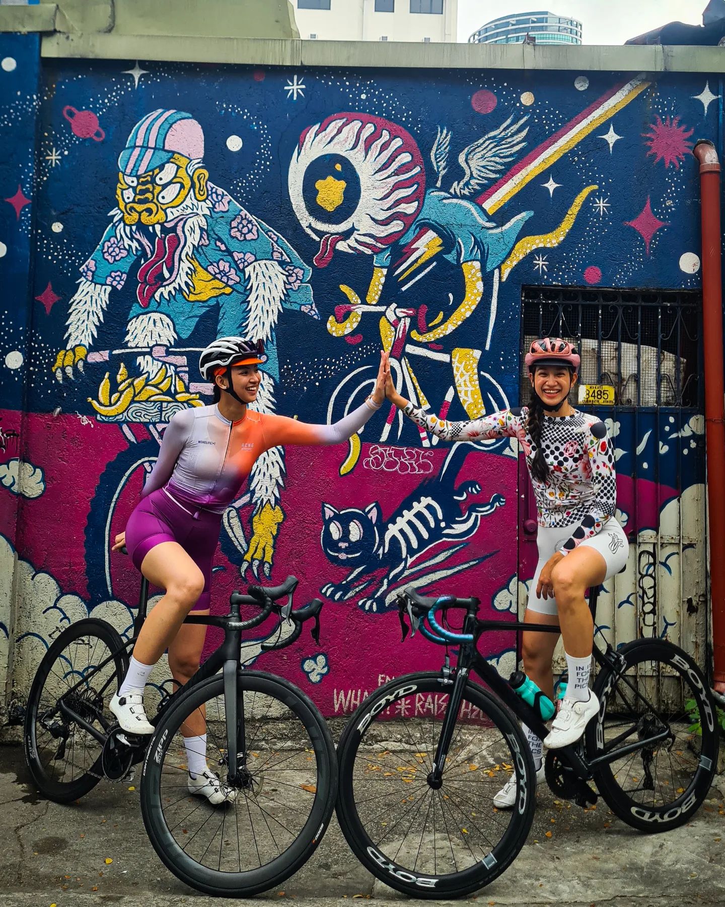 The bikers of the San Ride Bukas? community
