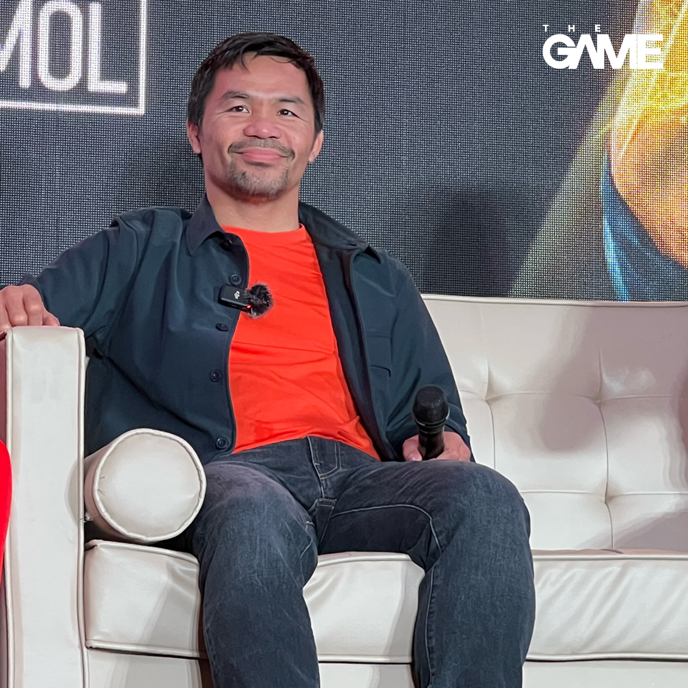 Manny Pacquiao at Alaxan's Showdown of the Year