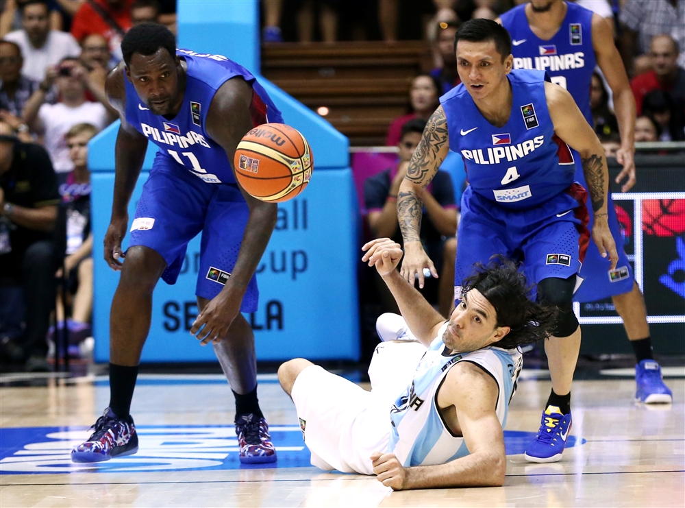 Image - the game Philippines vs Argentina in the 2014 FIBA World Cup
