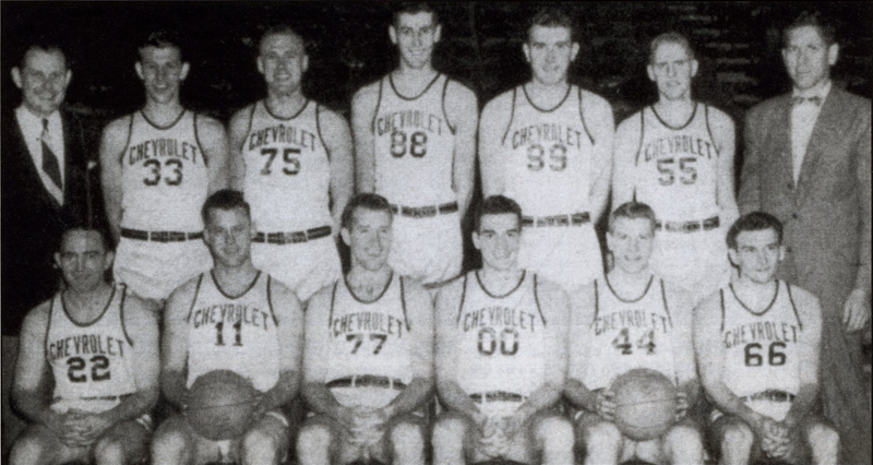 The 1950 Team USA Roster for the FIBA World Cup