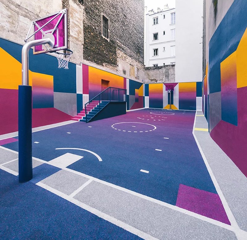Dmphnmhw0aac9wo - the game 9 of the Most Beautiful Basketball Courts Around the World - Paris