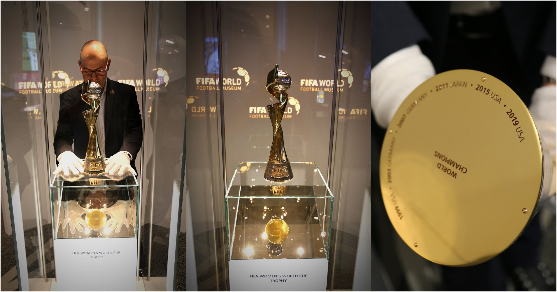 The FIFA Women's World Cup Trophy