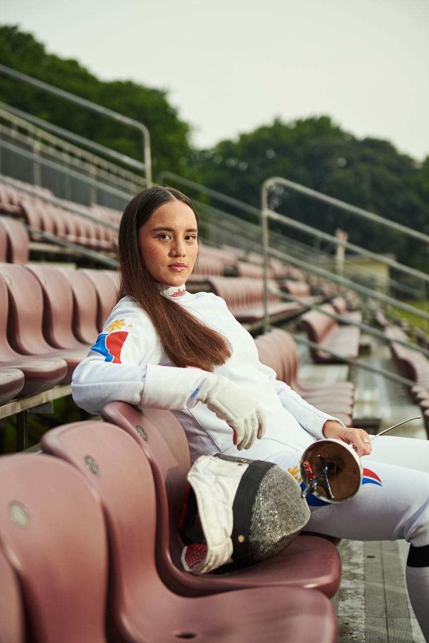 Photo_2023-04-20-11. 33. 25-1 - the game The GAME Halftime puts rising fencing star Juliana Gomez in the spotlight for April 2023.