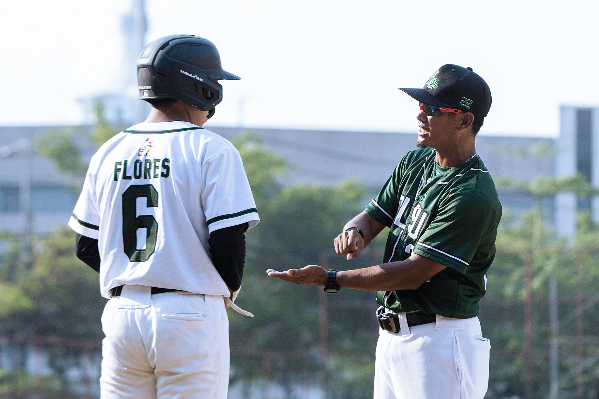 Back-to-back UAAP champions, the DLSU Green Batters (photographed by Zoila Caga, The LaSallian)