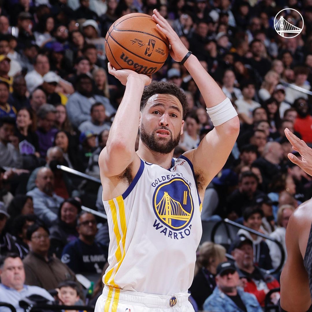 339829529_1324877405050451_3975547218452786601_n - the game Klay Thompson is one of the defining figures of the Warriors Dynasty