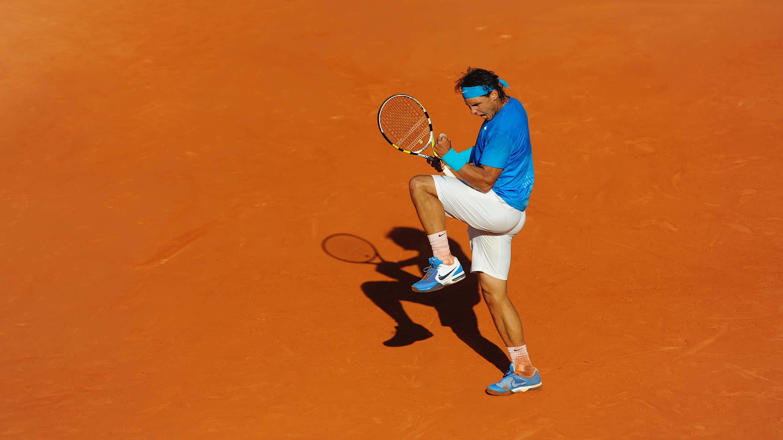 Rafael Nadal at the French Open