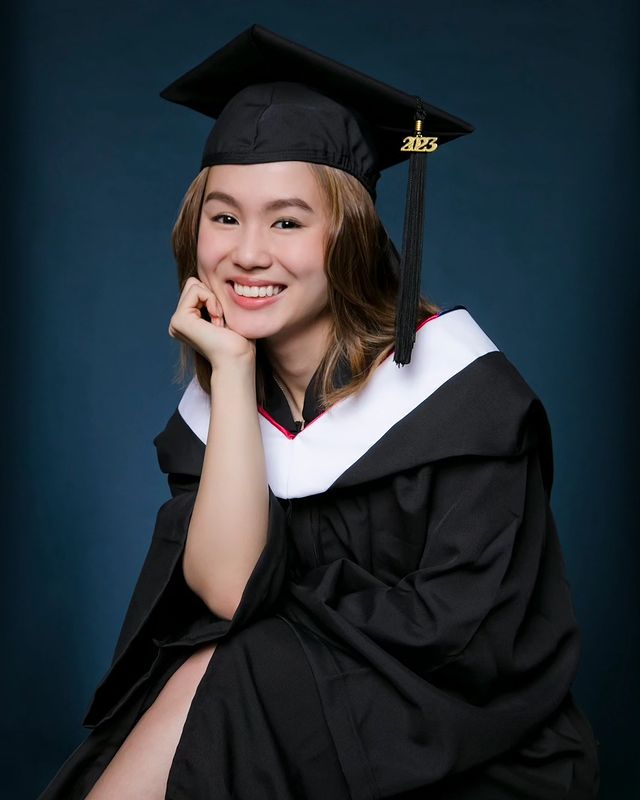 Filipina fencer Maxine Esteban graduated from the University of Pennsylvania