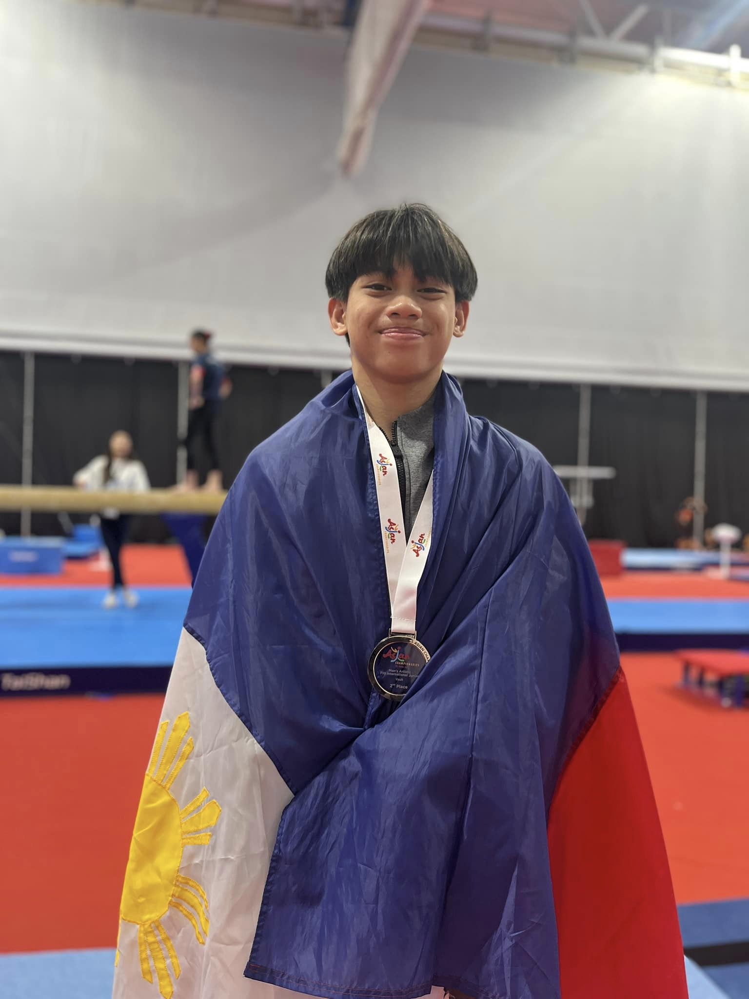 Filipino gymnast Karl Yulo