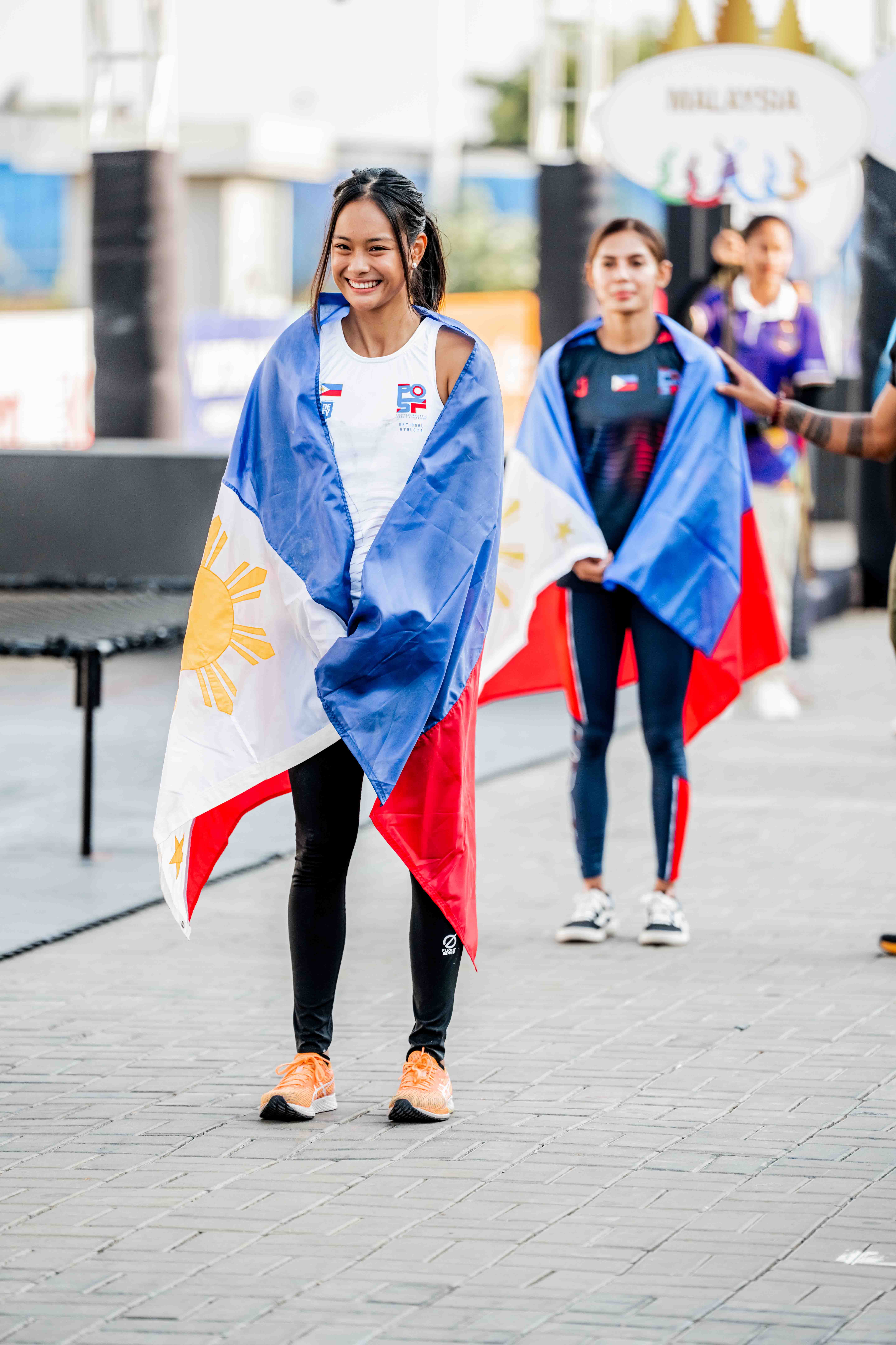 Obstacle Course Racer Kaizen Dela Serna at the 2023 Southeast Asian Games.