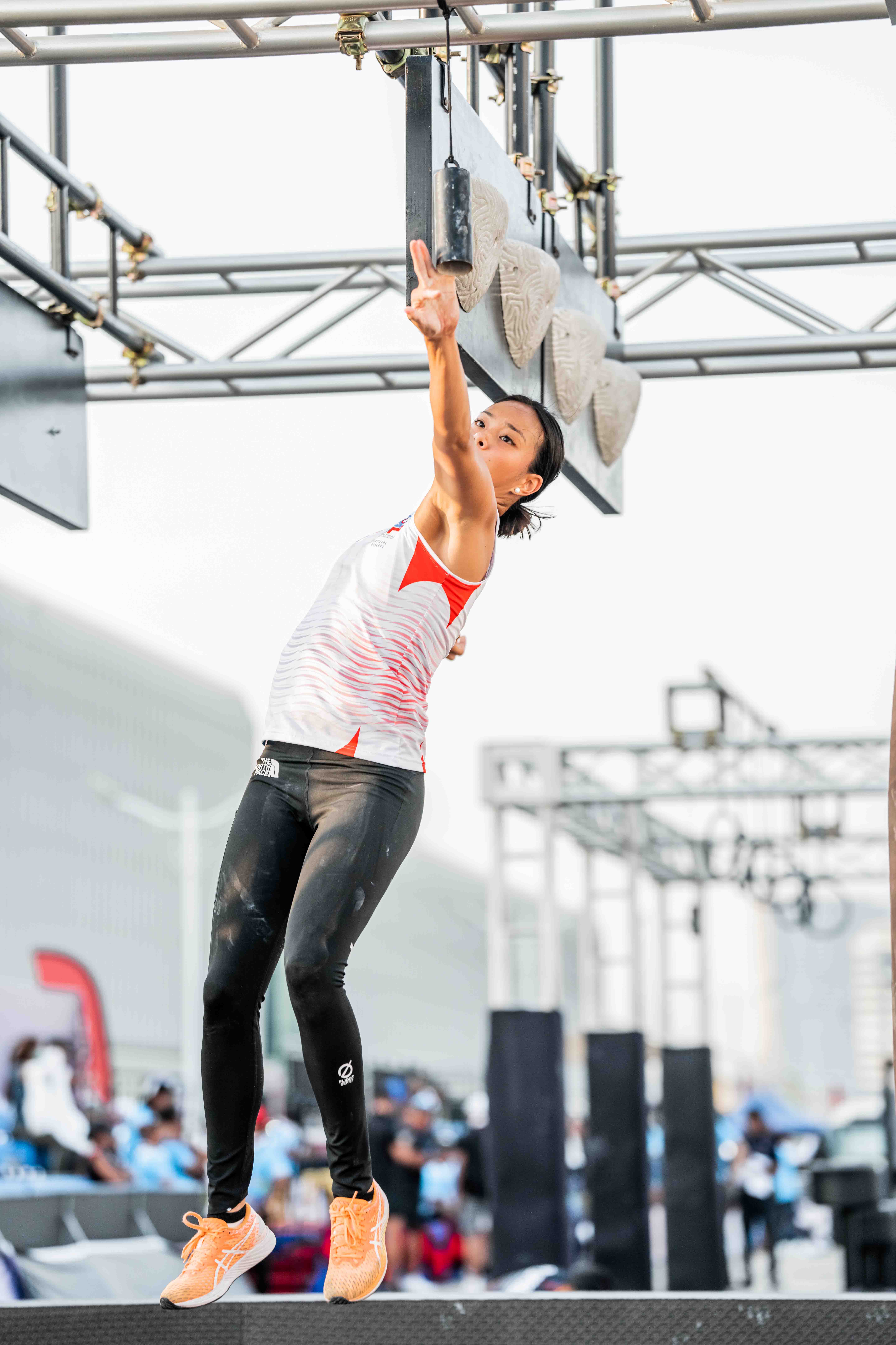 Obstacle Course Racer Kaizen Dela Serna at the 2023 Southeast Asian Games.