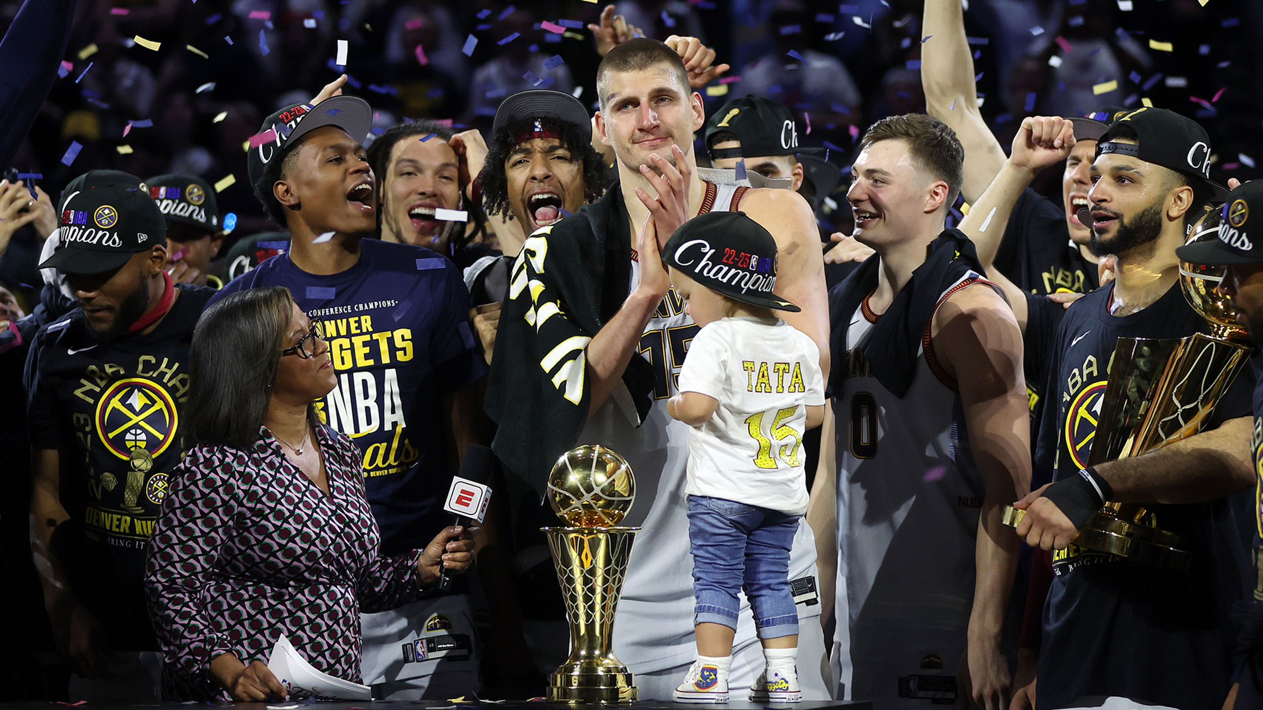 The Denver Nuggets made history after winning their first NBA title.