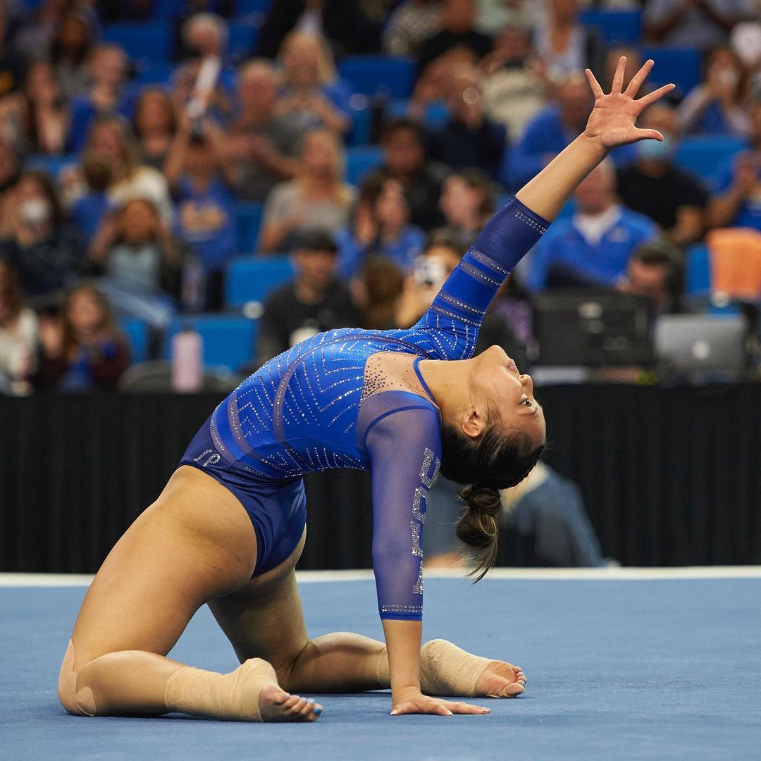 Emma Malabuyo represented the Philippines at the 2023 Asian Gymnastics Championships.