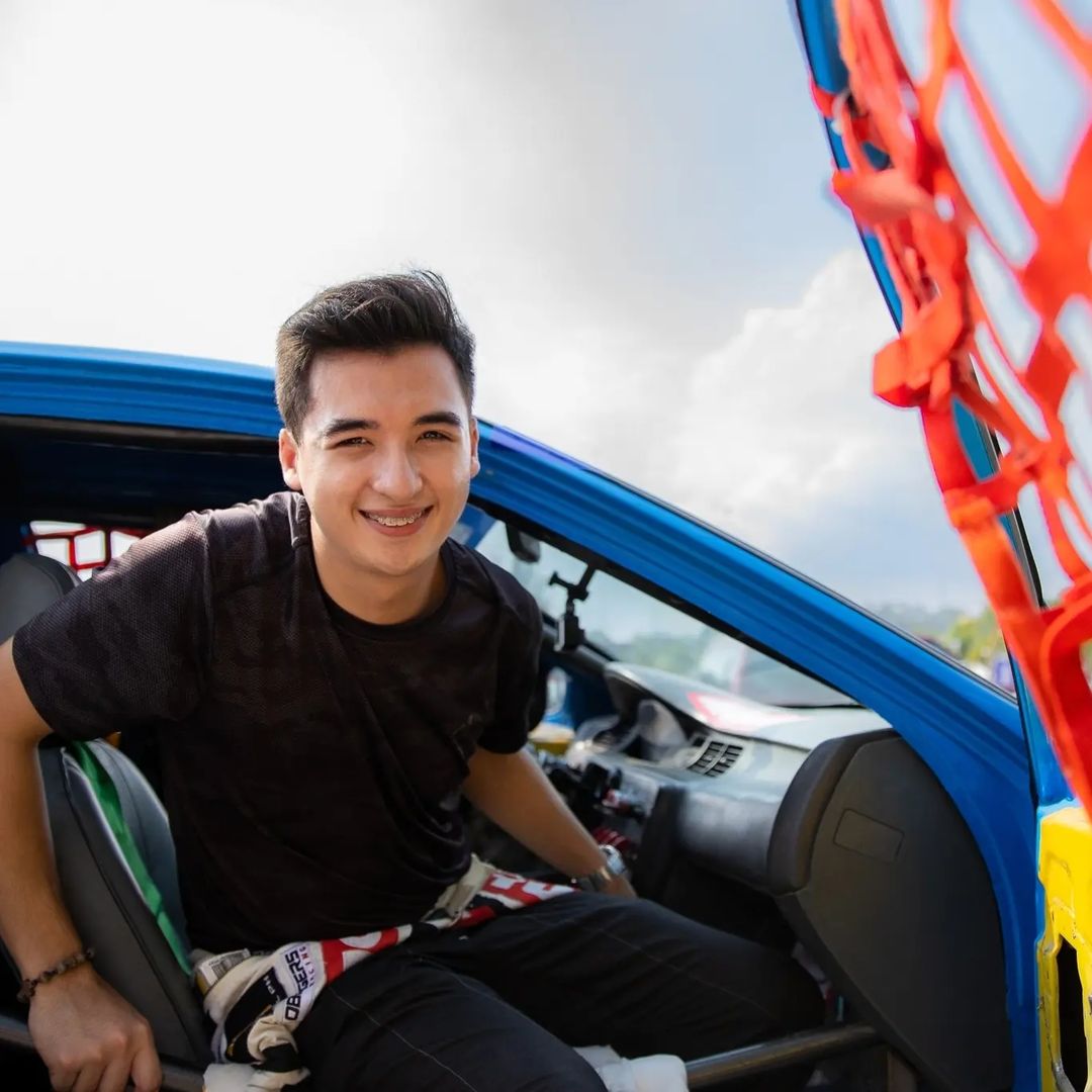 Filipino racecar driver Iñigo Anton