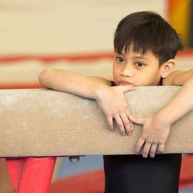 Karl and Elaiza Yulo are two young Filipino gymnasts.