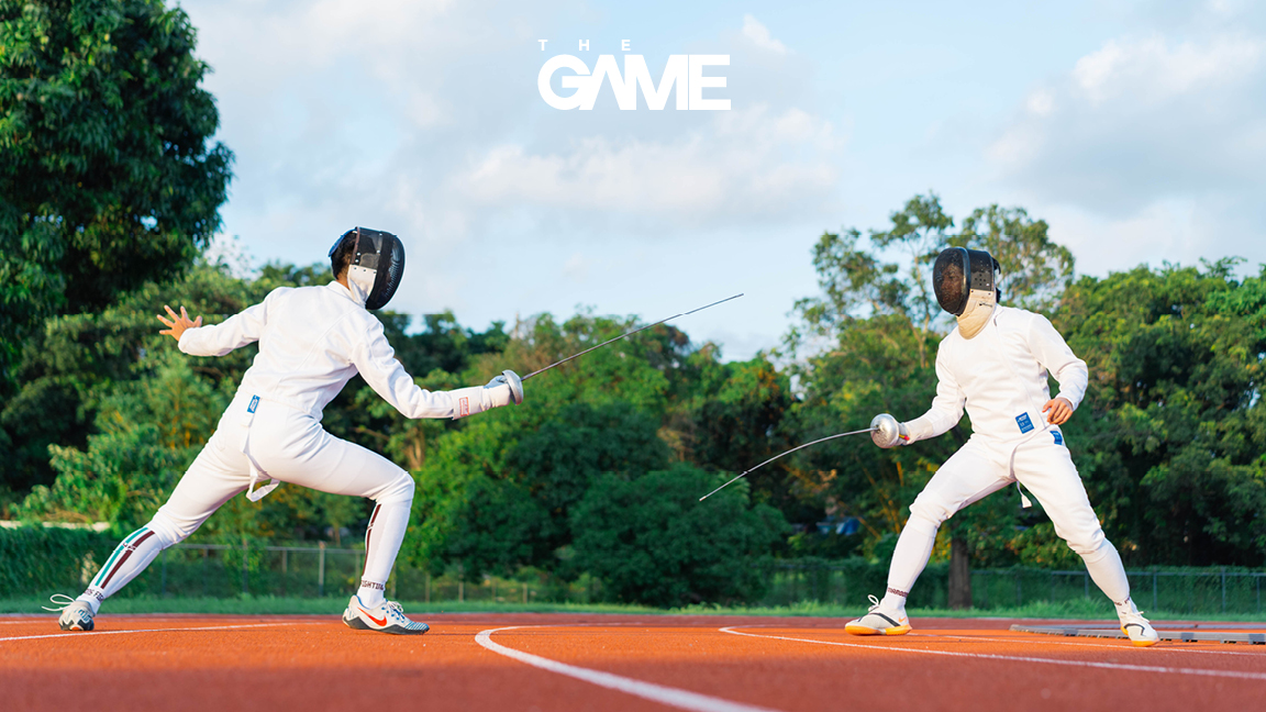 10 - the game The GAME x UP Fencing Team