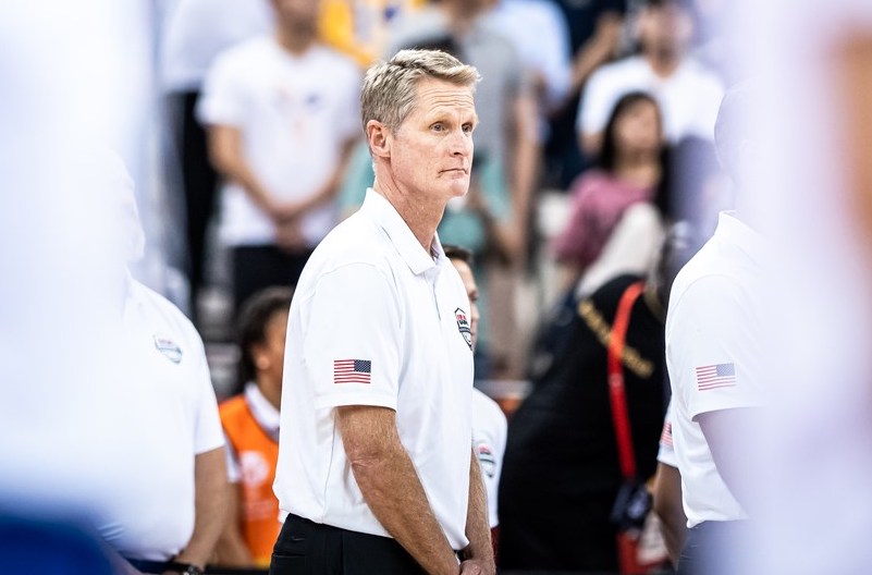 Team USA in the FIBA World Cup: Steve Kerr