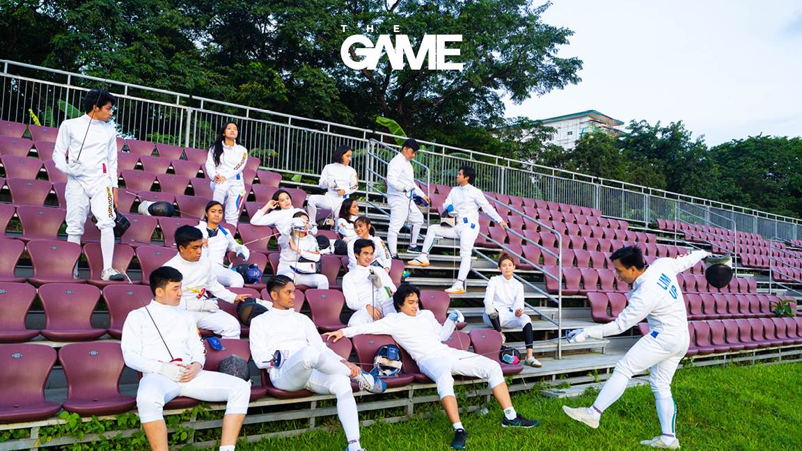8 - the game The GAME x UP Fencing Team