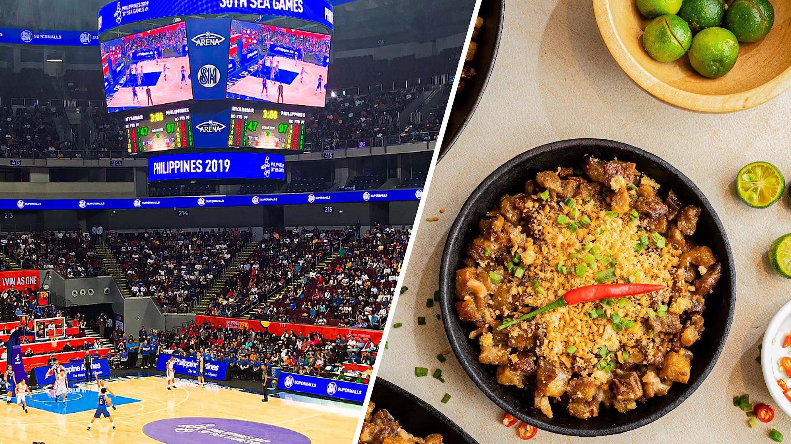 Here's where you can eat before watching a game in MOA Arena