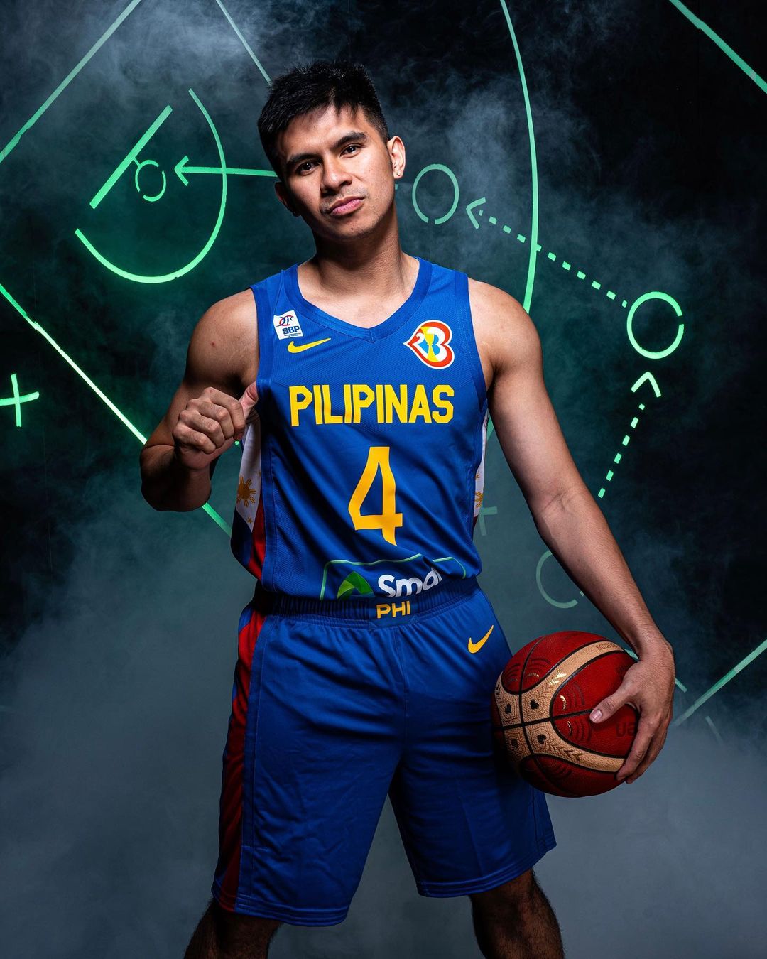 Gilas Pilipinas Merch: Nike Pilipinas Jersey worn by Kiefer Ravena