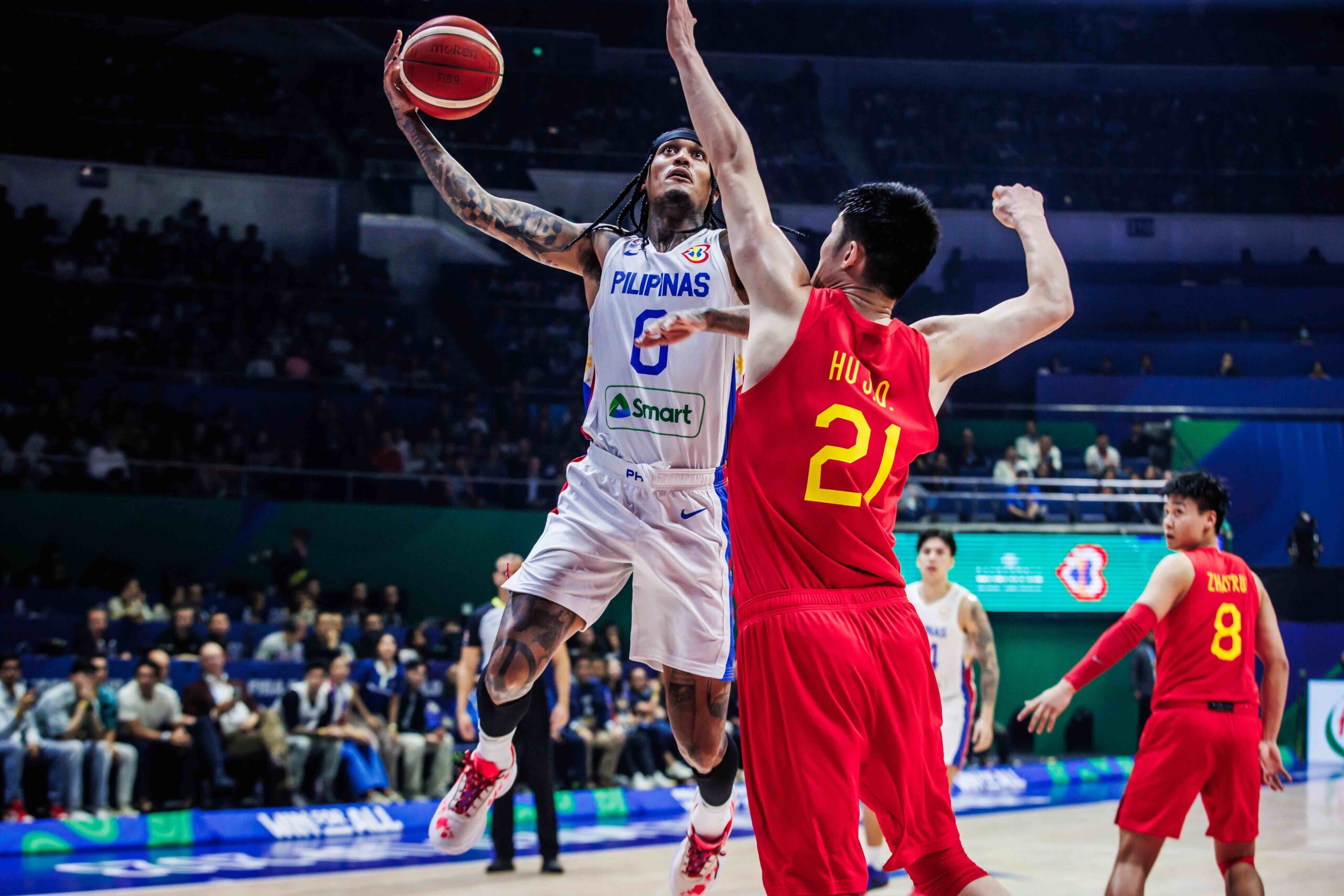 Angola south sudan - the game Jordan Clarkson representing the Philippines at the 2023 FIBA World Cup