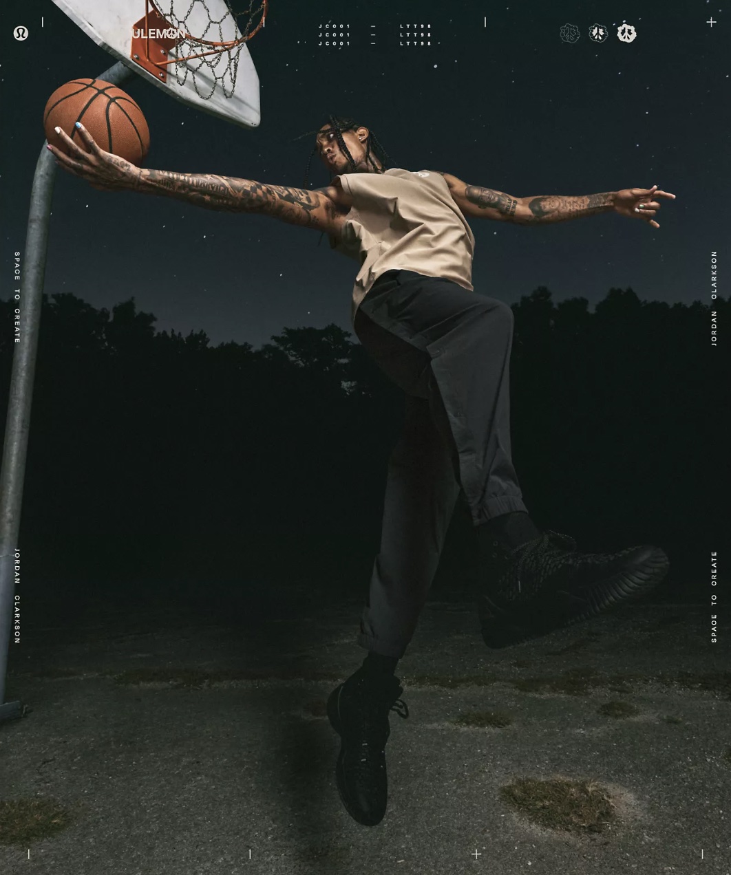 Jordan-clarkson-lululemon-1 - the game Jordan Clarkson Lululemon Clothing Collection