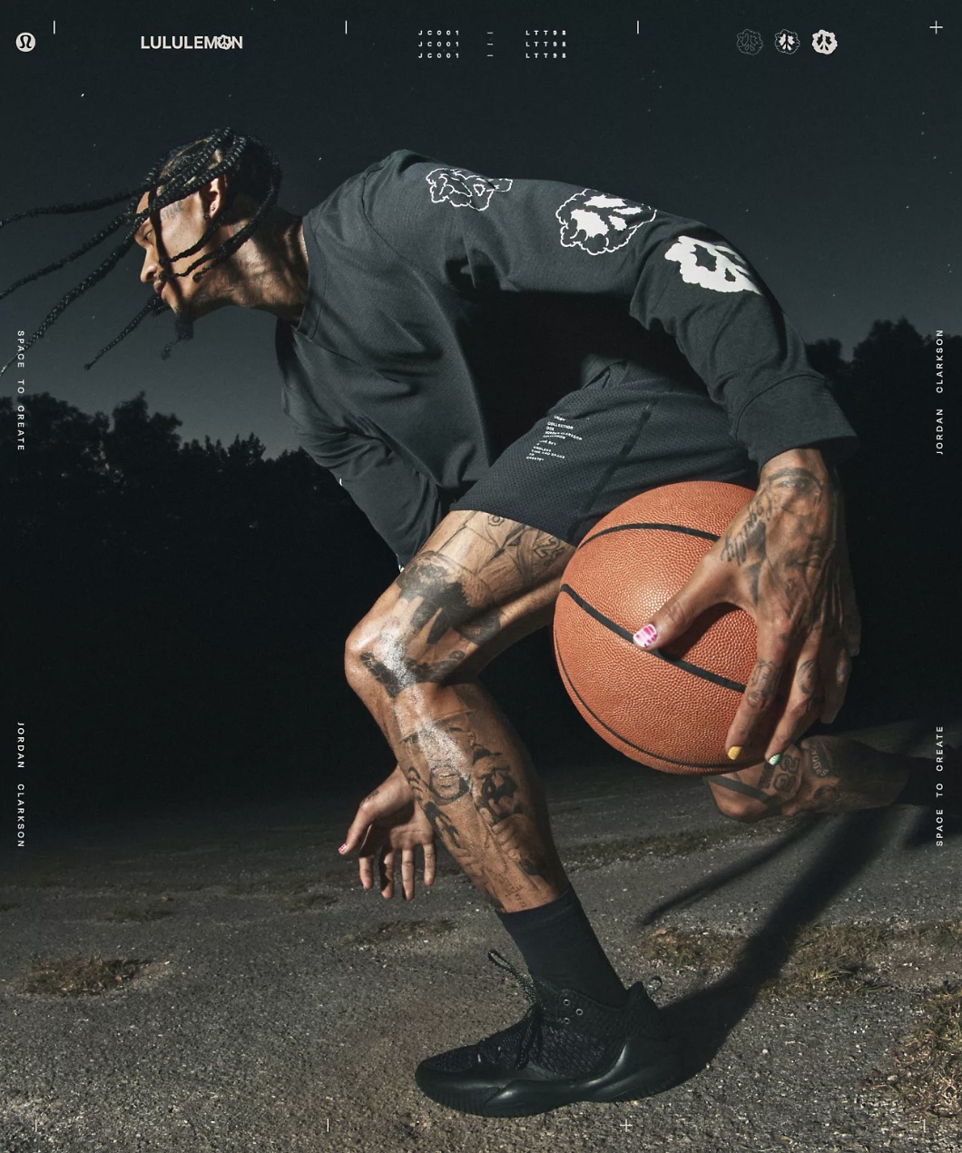 Jordan-clarkson-lululemon-2 - the game Jordan Clarkson Lululemon Clothing Collection