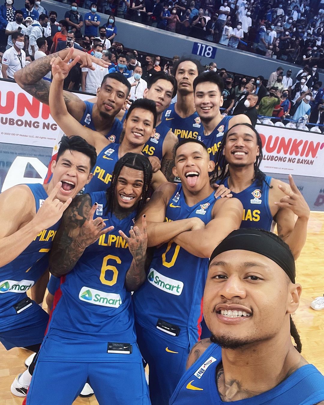 Gilas Pilipinas at the 2022 FIBA Asia Qualifiers