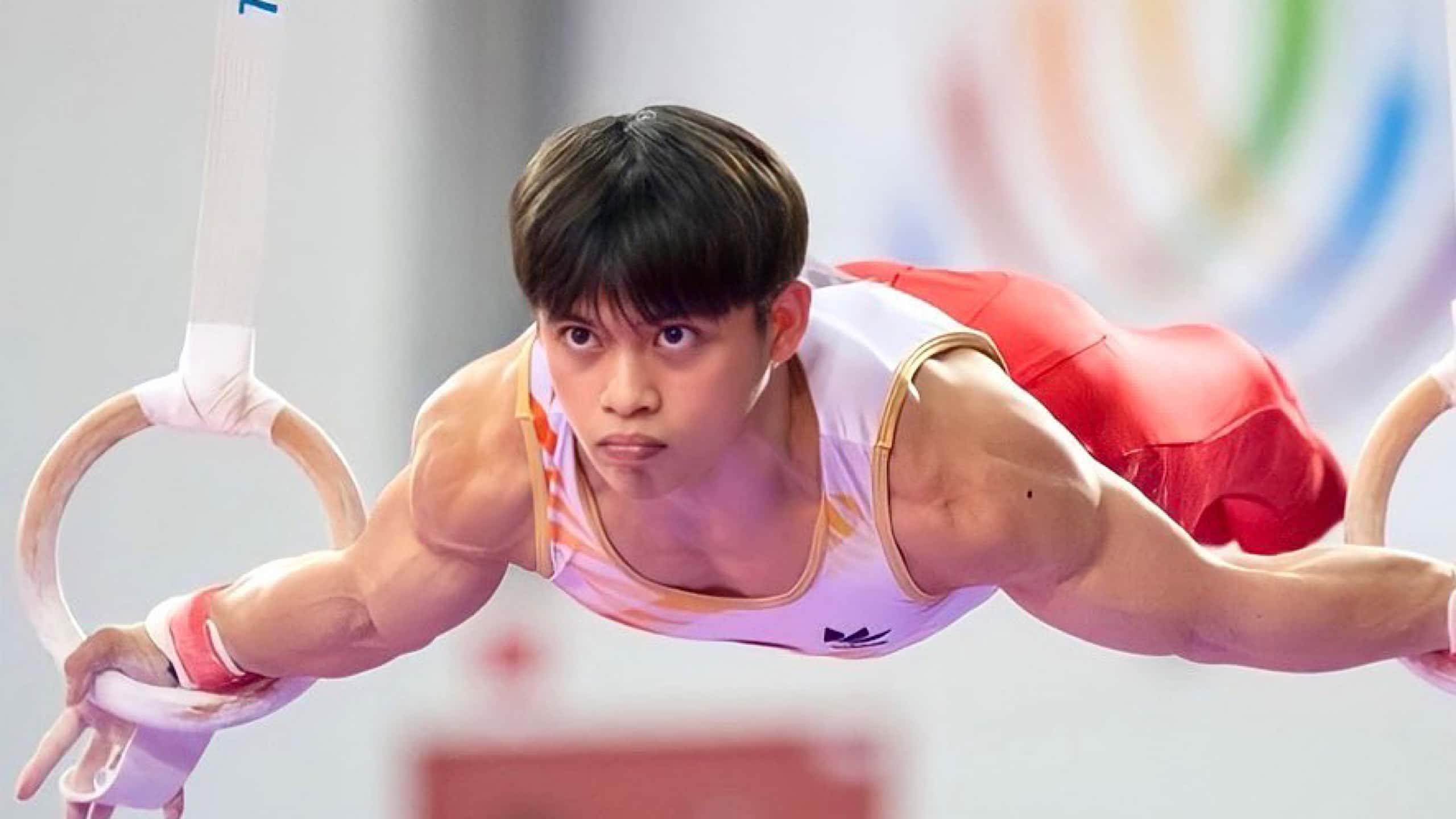 Filipino gymnast Carlos Yulo qualifies for the 2024 Paris Olympics