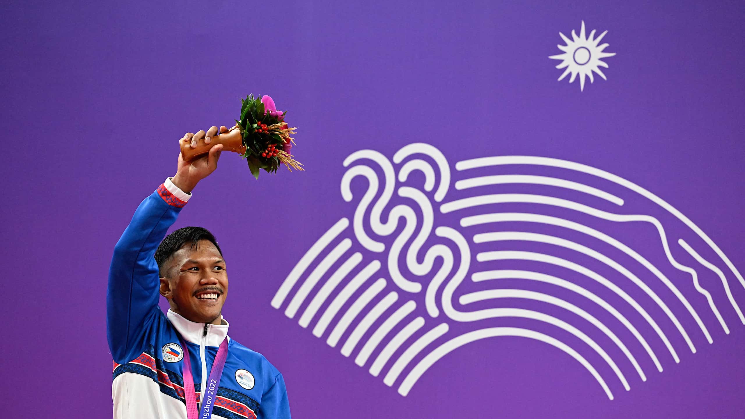Eumir Marcial at the 19th Asian Games