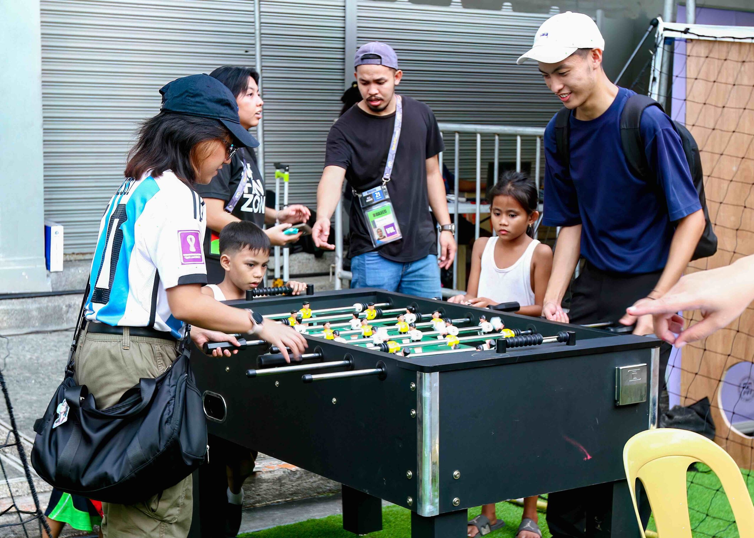 Azkals fans at the World Cup Qualifiers PFF Fan Zone