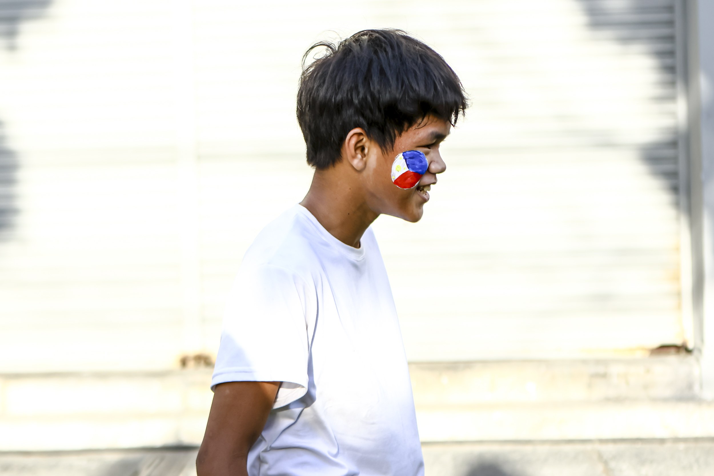 Azkals fans at the World Cup Qualifiers PFF Fan Zone