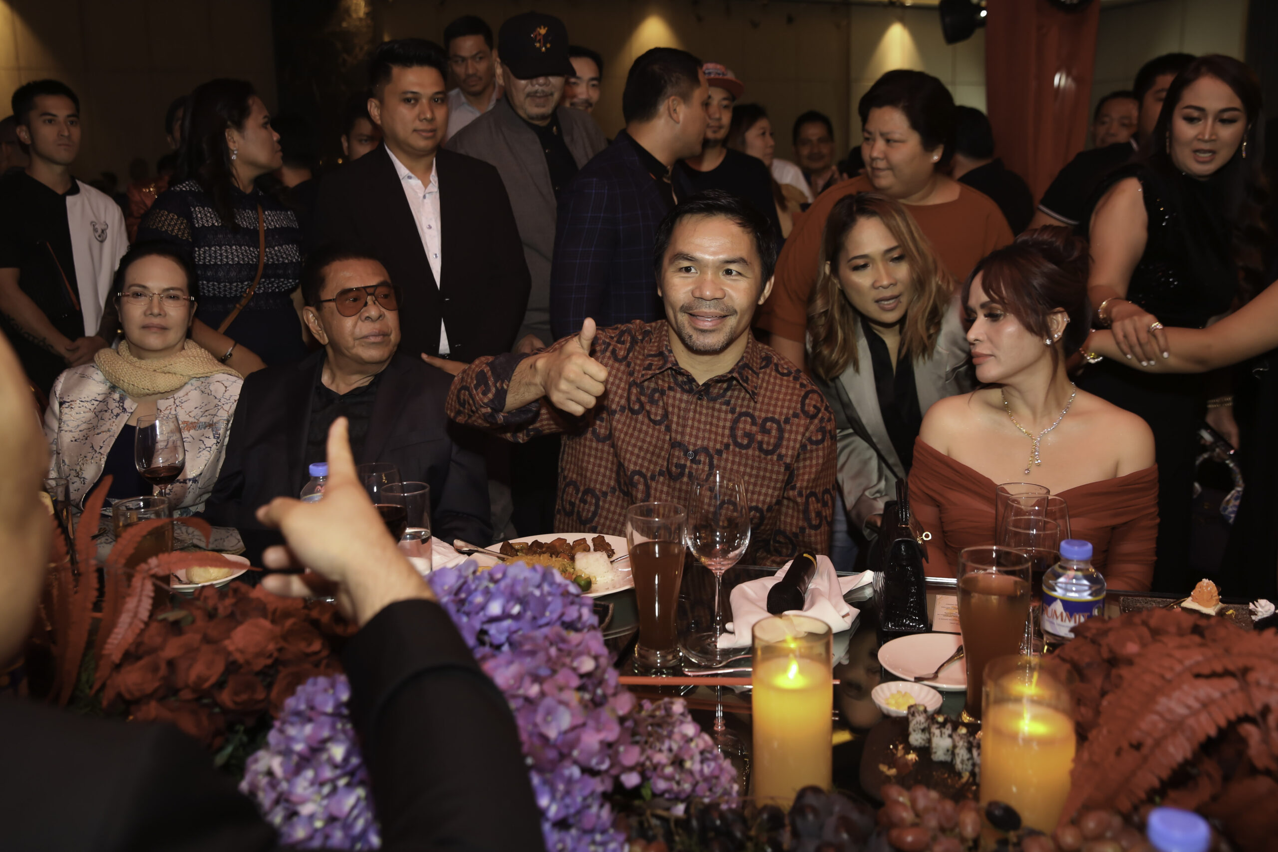 Manny Pacquiao celebrates his 45th birthday