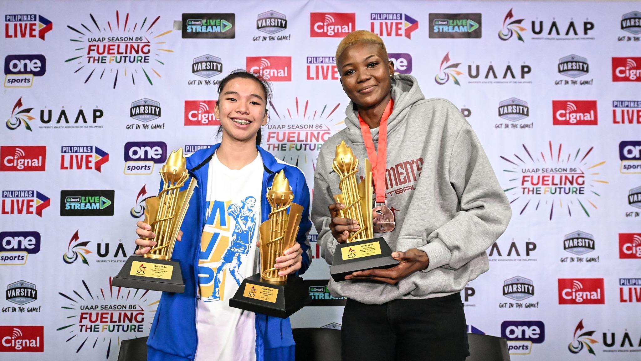 UAAP Season 86 Women's Basketball Tournament Individual Awardees