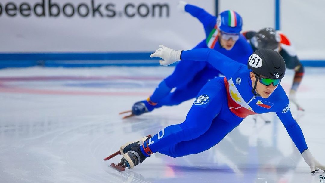 Filipino representatives at the 2024 Winter Youth Olympics
