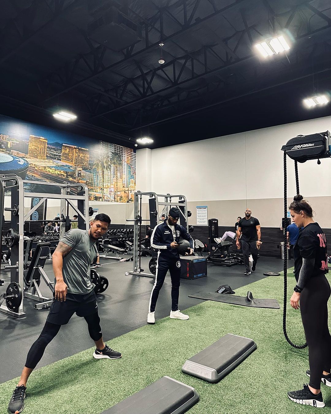 Eumir Marcial in the United States training for the 2024 Paris Olympics
