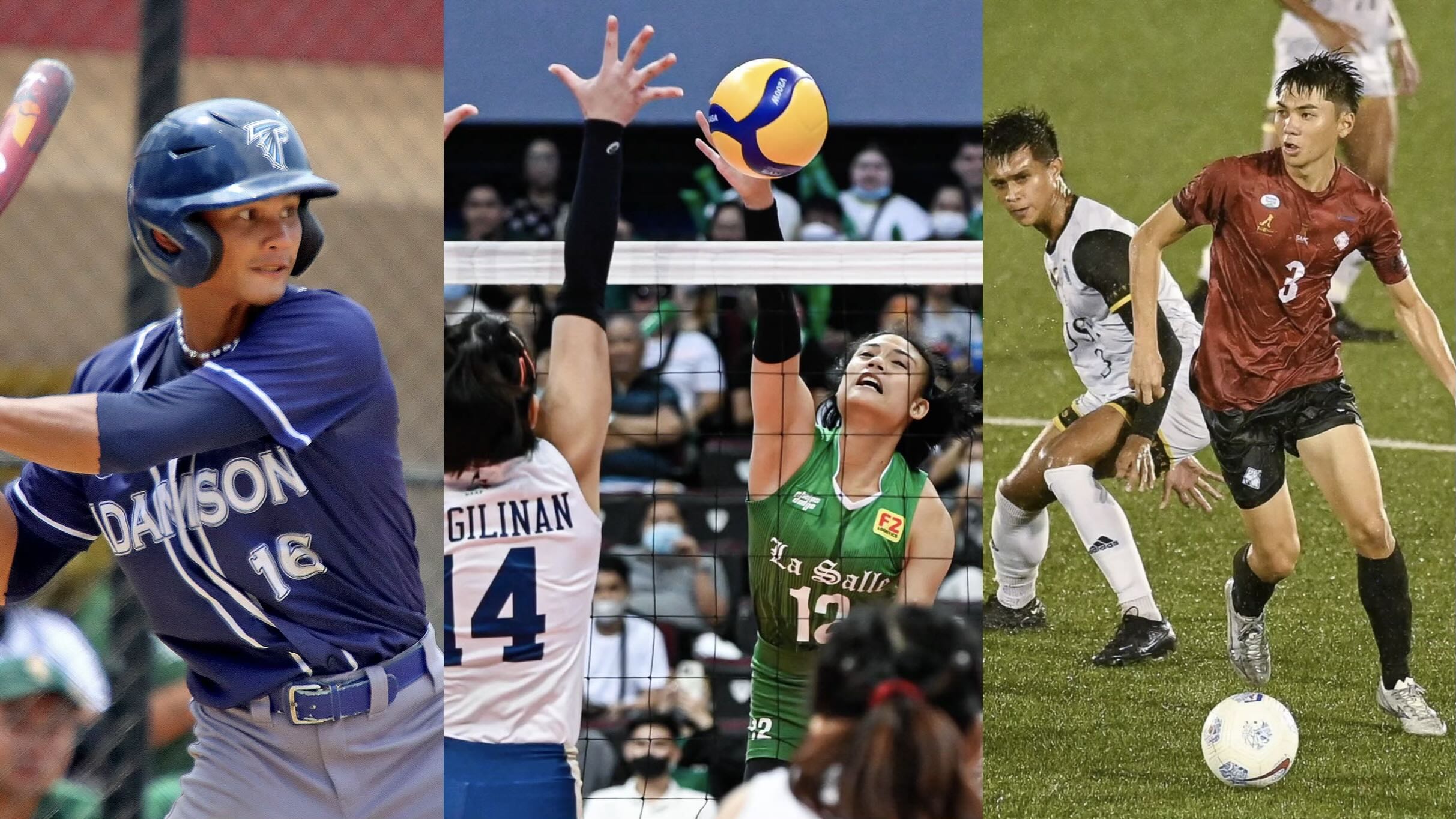UAAP Baseball, Football, Volleyball