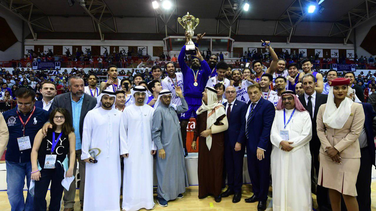 The Philippines at the Dubai International Basketball Championship