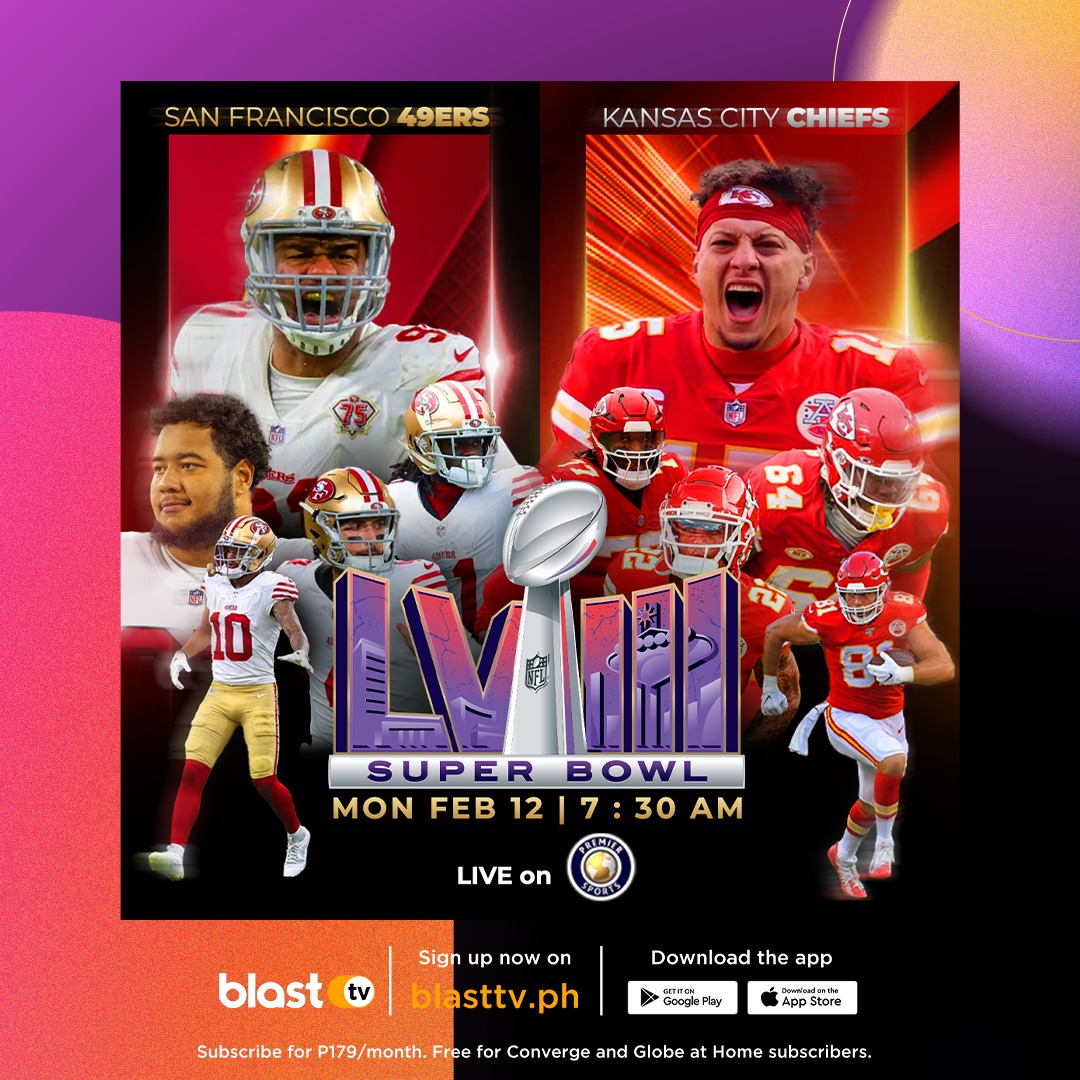 Watch the Super Bowl from Manila: BlastTV PH