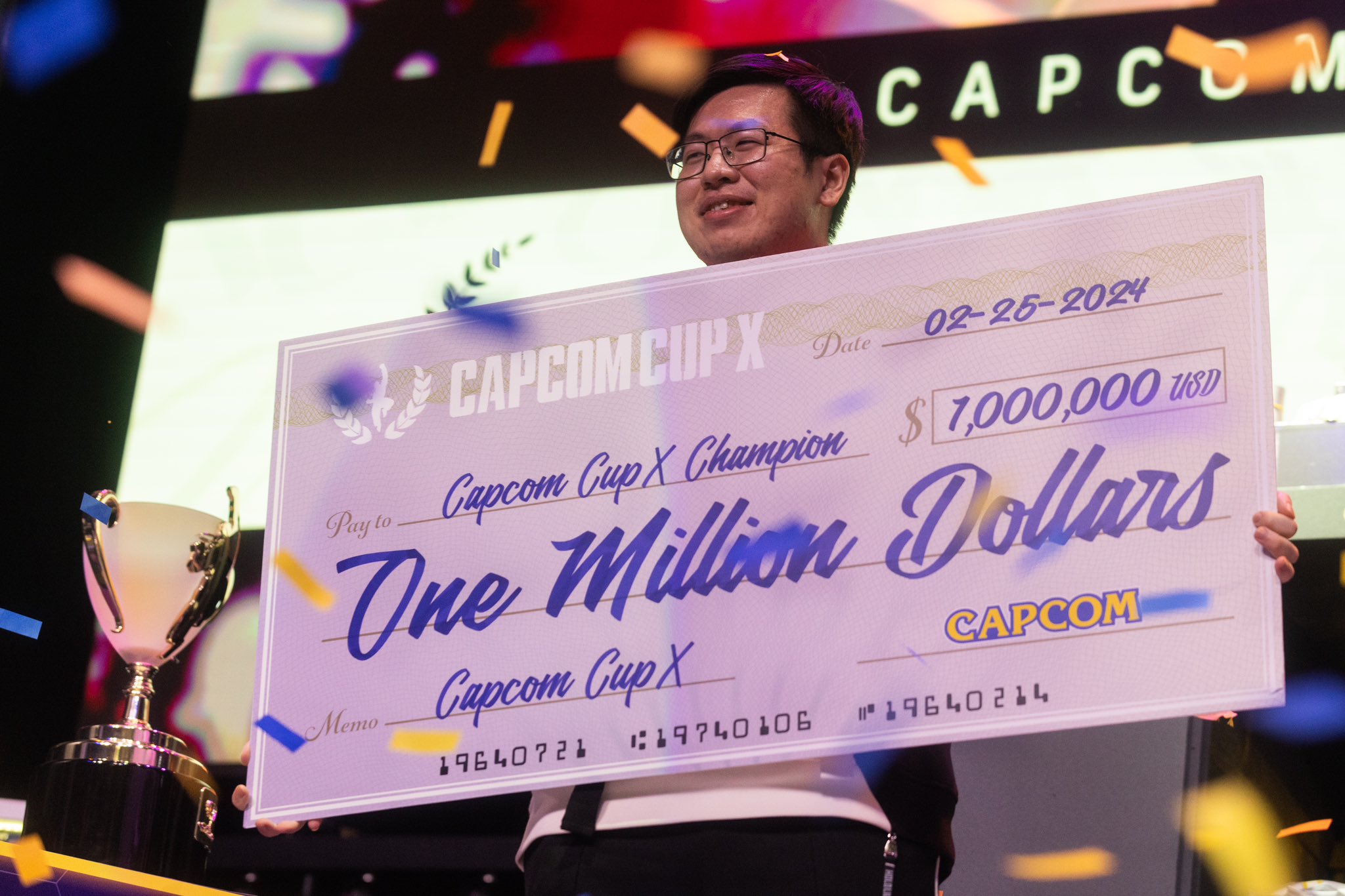 History has been made as UMA is your Million Dollar Capcom Cup X Champion