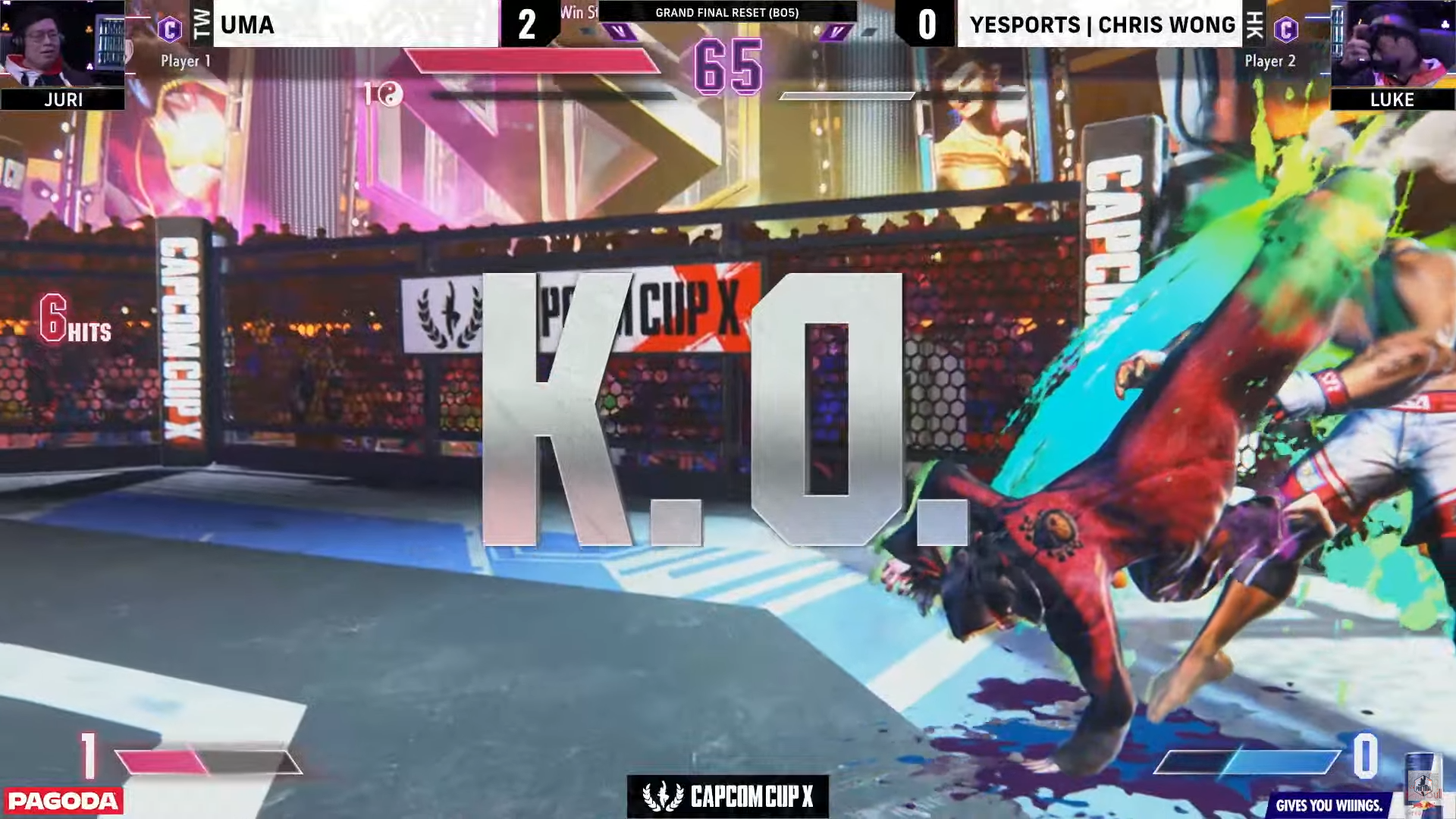 History has been made as UMA is your Million Dollar Capcom Cup X Champion