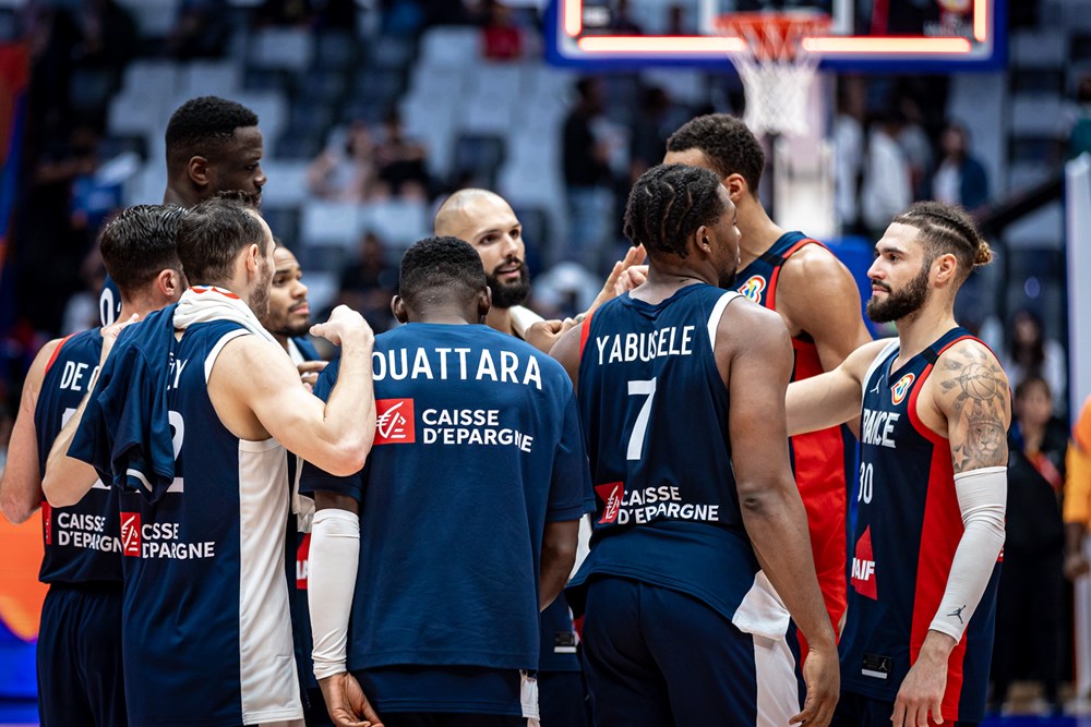 France - the game A photo of the French national team, one of Gilas Pilipinas' potential Olympics opponents