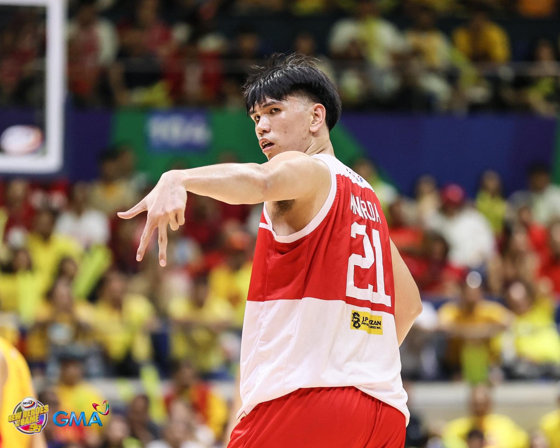 Yukien-andrada-beda - the game Jude Roque sees Yukien Andrada as a new key player for San Beda
