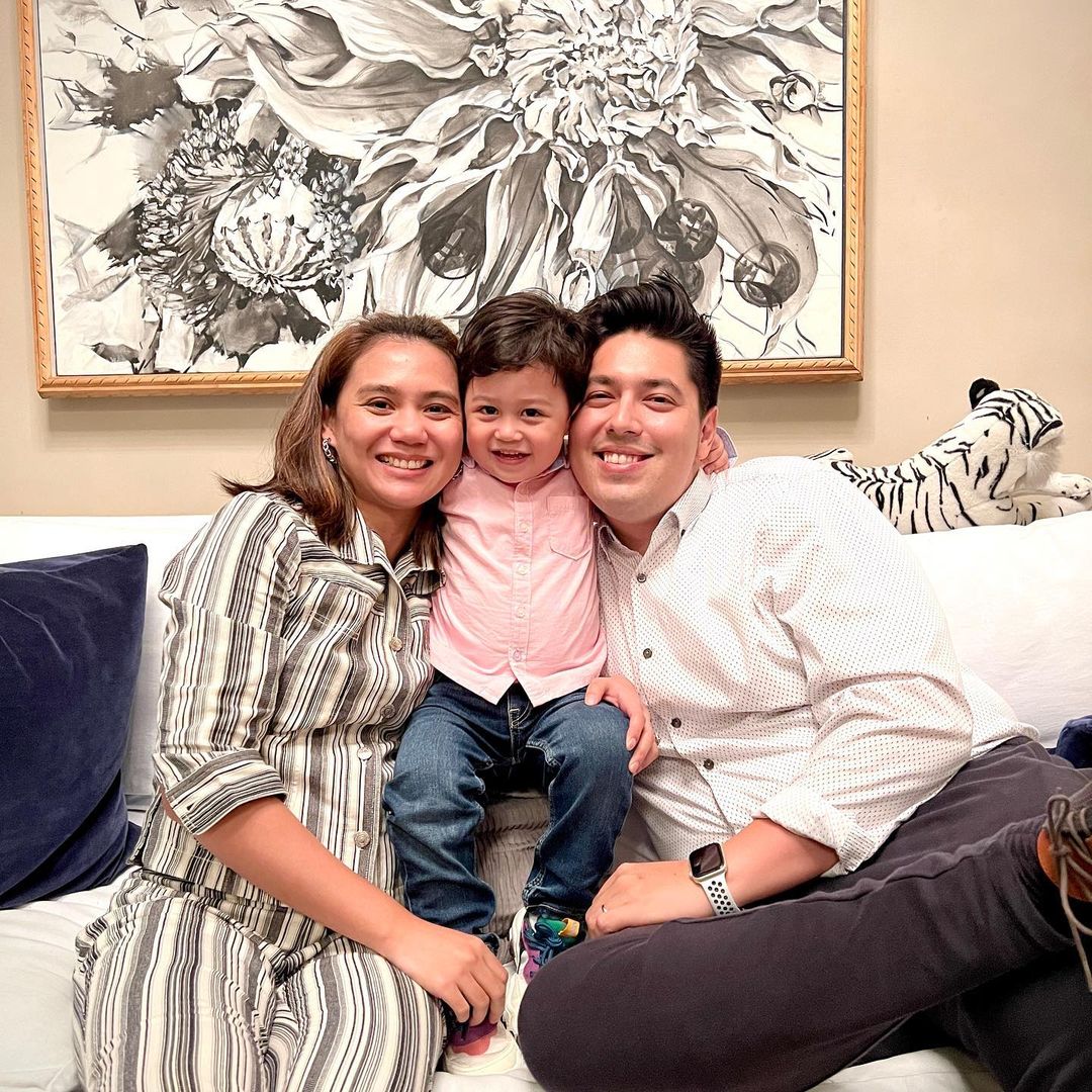 Stephanie de Koenigswarter with her family