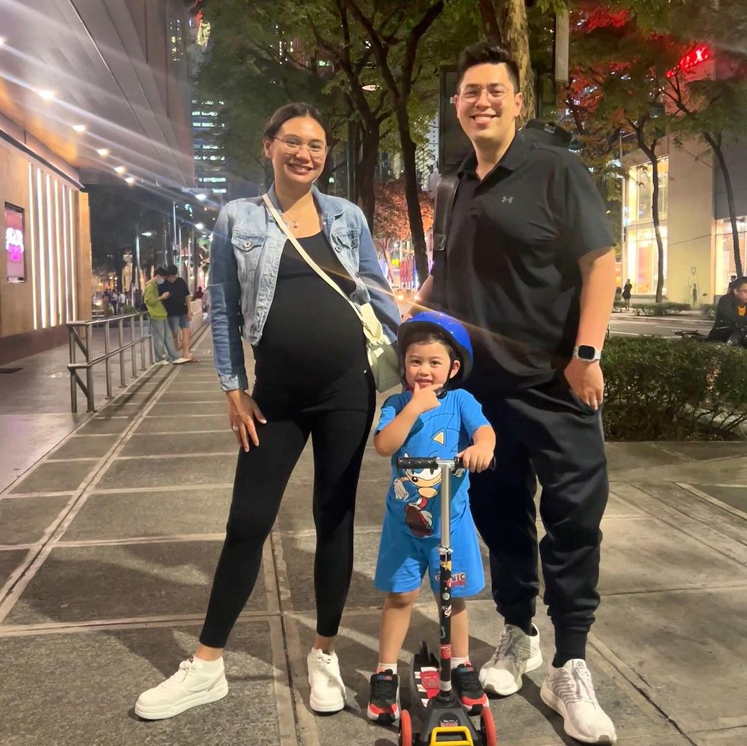 Stephanie de Koenigswarter with her family